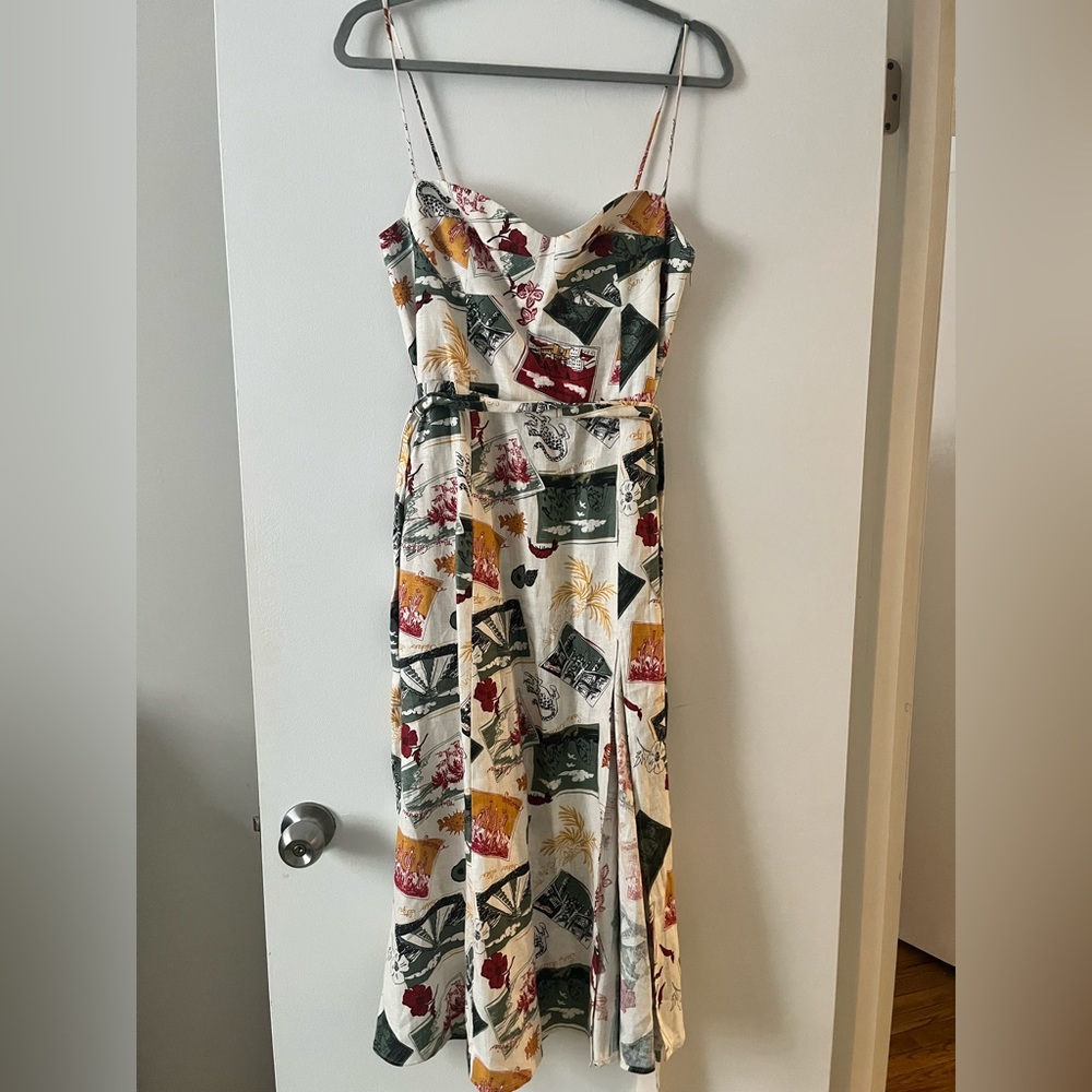 Reformation Jada Dress Vacaciones - Size 8